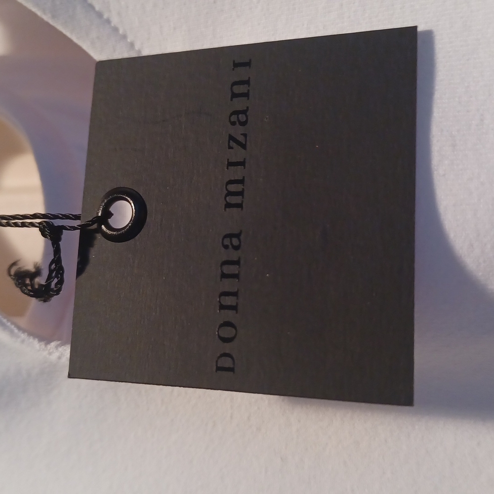 Donna Mizani sleeveless one shoulder scoop neck keyhole Body Con dress size 4 - Picture 3 of 6